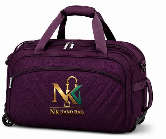 Regal Purple Gym Bag – image 1