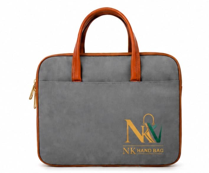 Tan Trim Office Bag – image 1