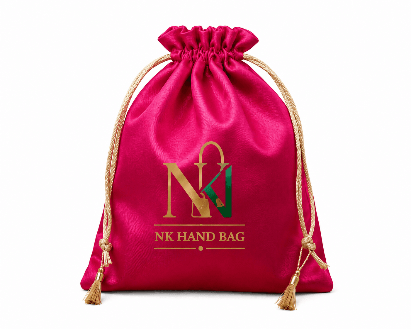 Ruby Silk Potli Bag – image 1