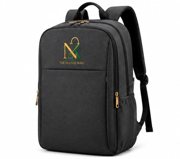 Charcoal Minimal School Bag – image 1