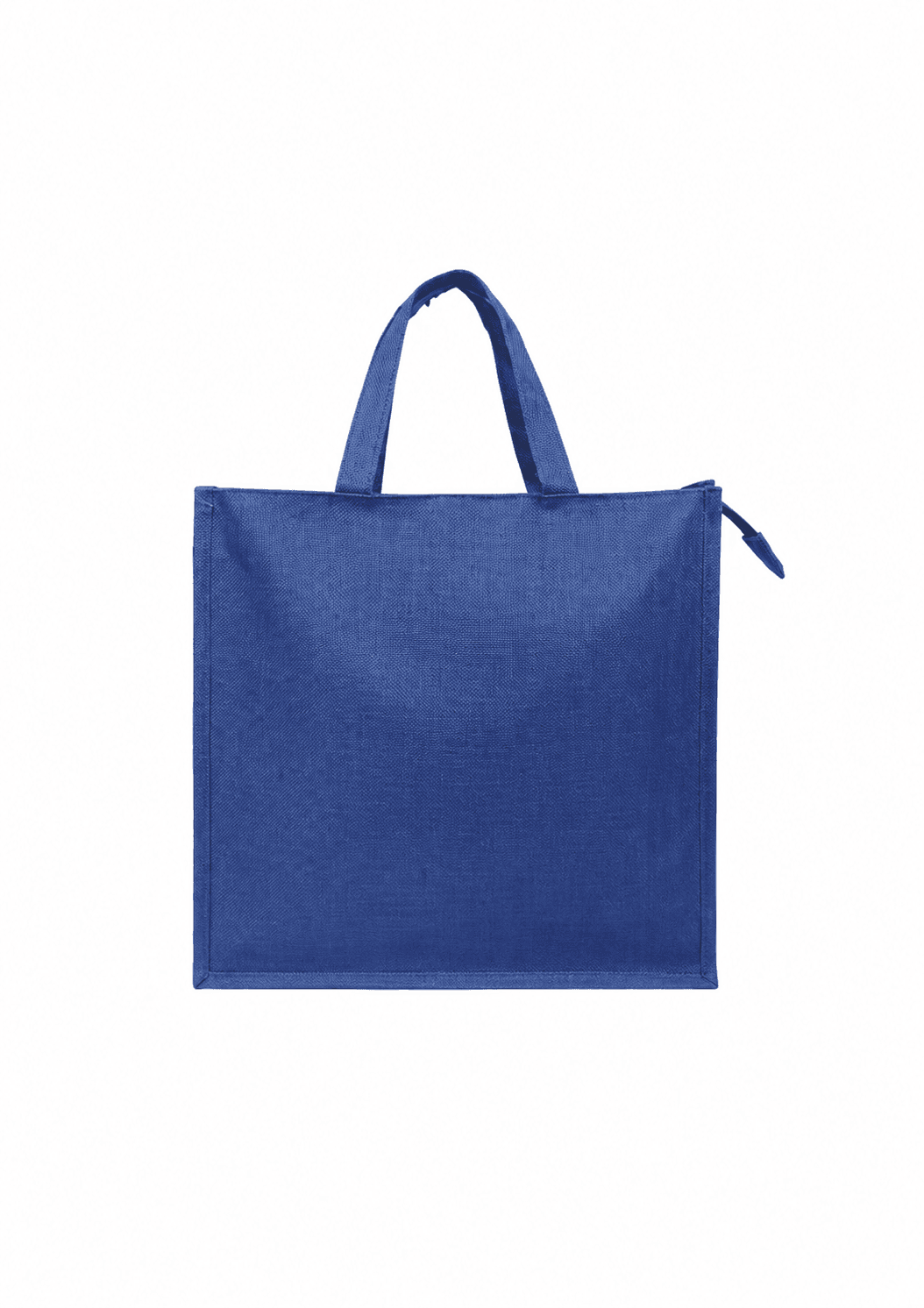 Azure Jute Shopping Bag – image 1