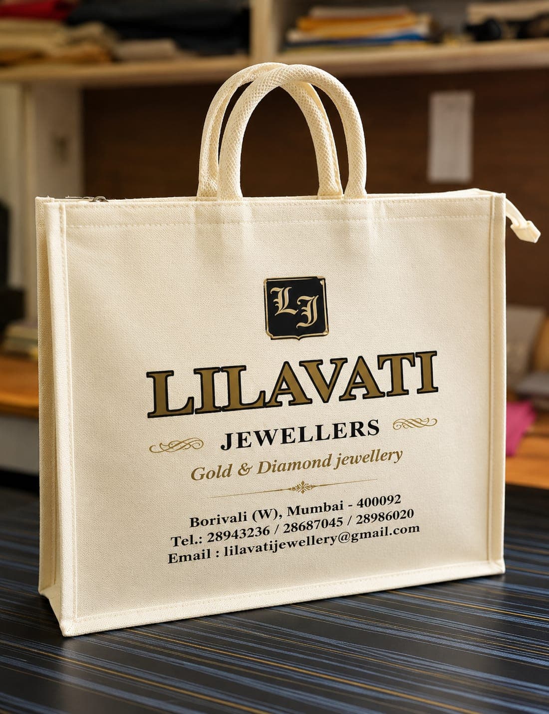 Lilavati Jewellers Shopping Bag – image 1