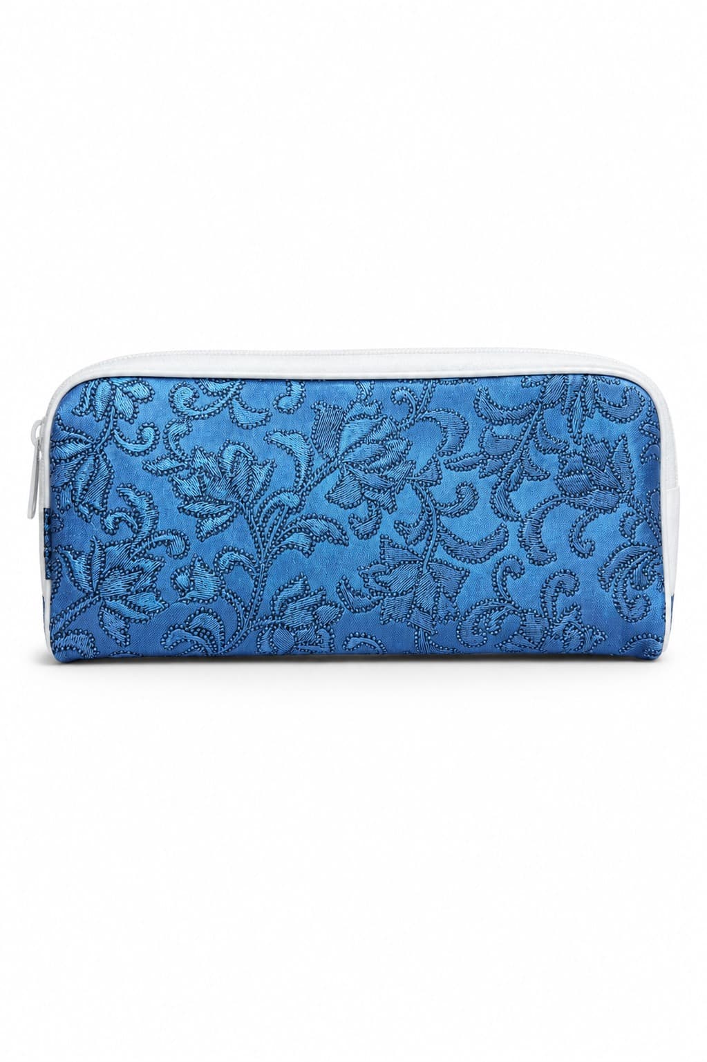 Embroidered Geometry Pouch – image 1