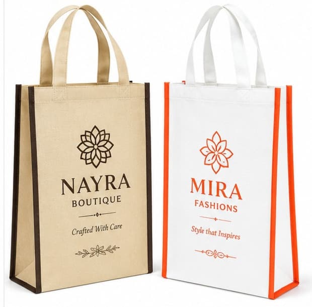 Nayra & Mira Boutique Shopping Bags – image 1
