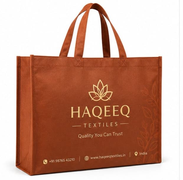 Haqeeq Textiles Shopping Bag – image 1