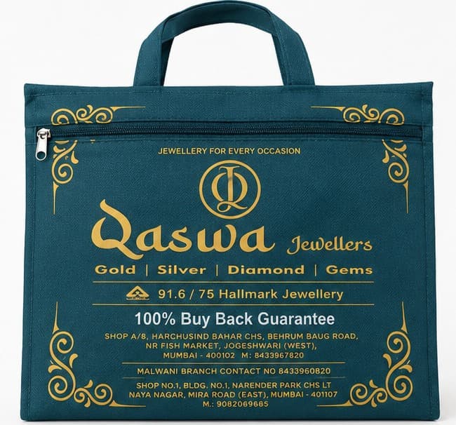 Qaswa Jewellers Jute Bag – image 1