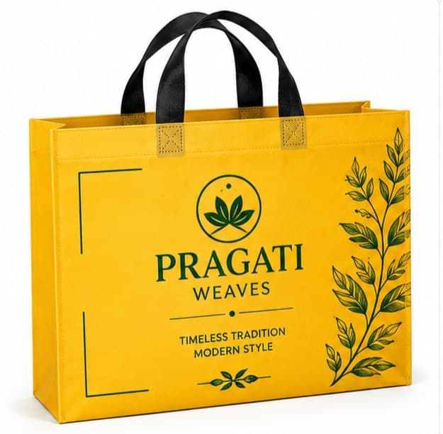 Pragati Weaves Jute Bag – image 1