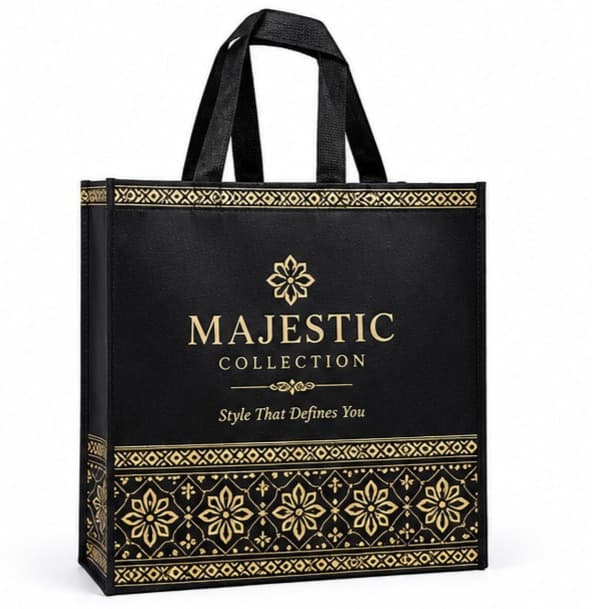 Majestic Collection Ornate Shopping Bag – image 1