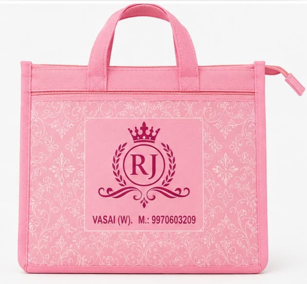RJ Crown Shopping Bag — Pink – image 1