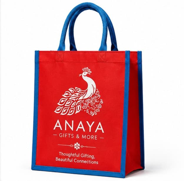 Anaya Gifts & More Peacock Shopping Bag – image 1