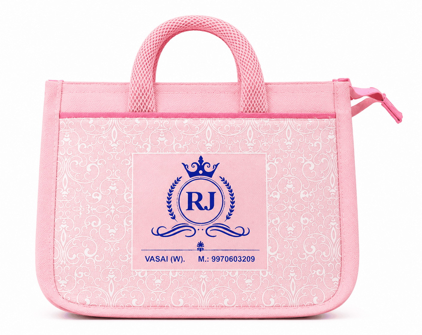 RJ Crown Shopping Bag — Glossy Pink – image 1