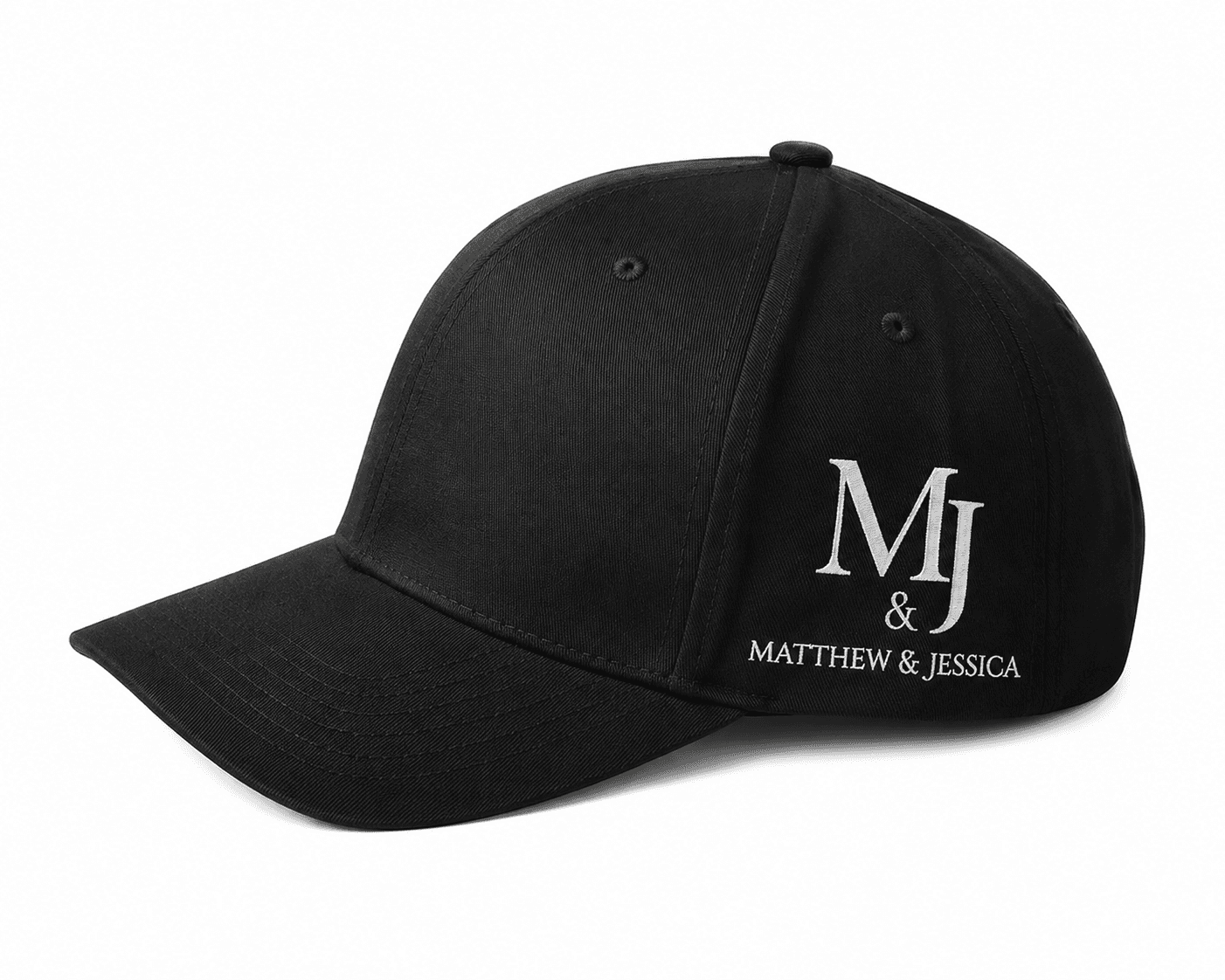 Monogram Black Cap – image 1