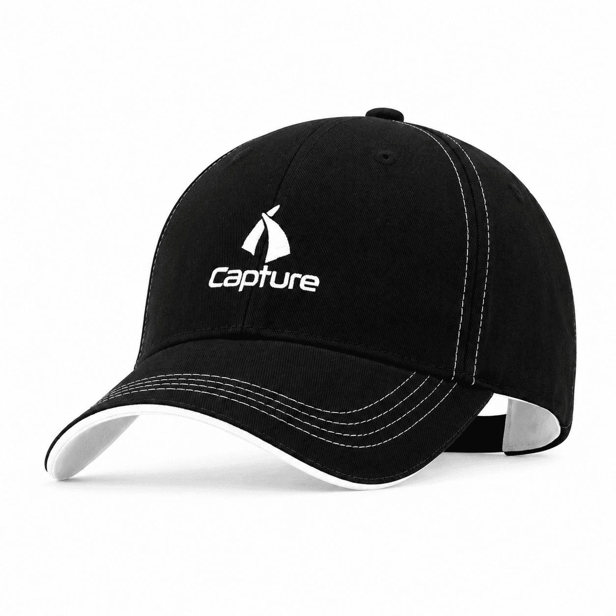 Contrast Stitch Cap – image 1