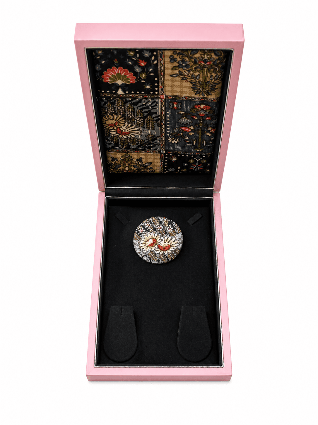 Blush Heritage Ring & Earring Box – image 1
