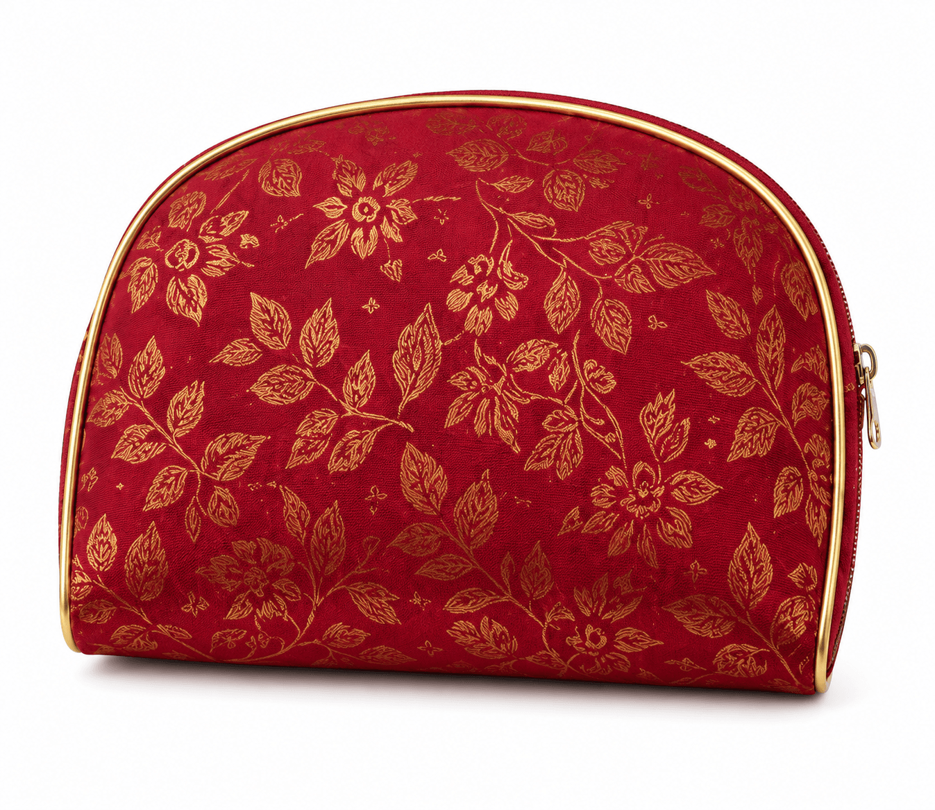 Crimson Bloom Jewellery Pouch – image 1