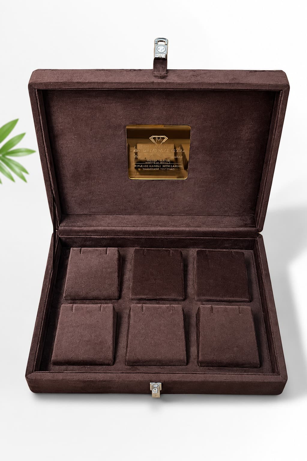 Mahogany Heritage Jewellery Box – image 1